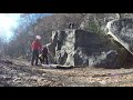 Outdoor Bouldering at Shawangunk Mountains - Video 1