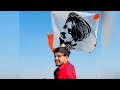 kite lovers flying sidhu moosewala kites on kite festival lohri in amritsar #kite  #kiteflying