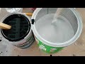 Oddly satisfying grey paint mix.