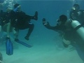Panicking Diver Gets Violent!