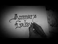 Writtig My Channel's Name in a Choreographical way |Art|Choreography| By Ammar Sahito