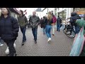 Walking in the center of Enschede, Netherlands 2023