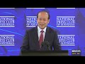 Journalists question Chinese ambassador to Australia Xiao Qian | ABC News