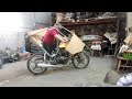 Quasar inspired roofed roof motorbike project