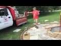How to: Build and install block fire ring and flagstone patio