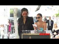 Zoe Kravitz speech at Lenny Kravitz Hollywood Walk of Fame star ceremony