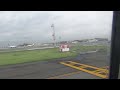 Fast landing at newark liberty on a SunCountry 737-800