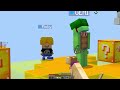 NOOB vs PRO avec le ROI Lucky Block COURSE sur Minecraft !