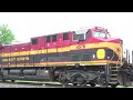 CPKC 260 with Bangor & Aroostook (CMQ) 9017 374 at Davenport 356 Riverdale May 14, 2024