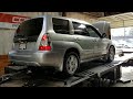 2005 Forester XT EJ20x Dyno run with TurboXS axleback exhaust installed