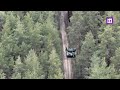 BMPT Terminator in action in forests near Kremennaya