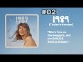 Taylor Swift - Album Covers Ranked | personal favs || sntv ||