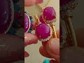 ลดงานแหวนเงิน#ruby #jewerly #ทับทิม #ไพลิน #เครื่องประดับอัญมณี #โรสควอตซ์ #หินแท้ #ไหมทอง