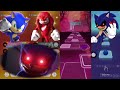Megamix All Characters - Shadow | Sonic | Tails | Knuckles | Sonic Prime | Sonic Exe || Tiles Hop