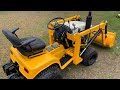 Cub Cadet 2182 Bucket Loader Build