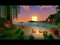 Minecraft Soothing Scenes – Relaxing Beach Escape