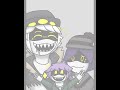 SpeedPaint - N-Sanity Bad End Aftermath - One Happy Family (?)