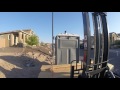 Job Site Optimized Material Layout using a Moffett ATV Forklift Part 1