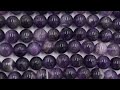 Natural Sage Amethyst - Natural Gemstone Beads - Purple Amethyst Beads | Dream Of Stones