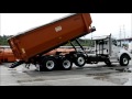 How to Operate a Stinger Tail Roll Off Truck