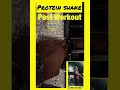 Fitness Journey | Protein Shake | Post Workout recovery shake | #SHORTS