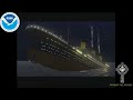Titanic wreck overview *2003 Unreleased footage*