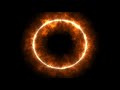 Circle of Fire, Burning Sphere, Solar Eclipse, Nice Hum, One Hour