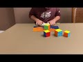 Rubik's Cube: Mini Relay cubes 2x2-5x5