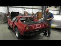 Finally, the Ferrari runs! The CAR WIZARD has sorted the engine on the '78 308.