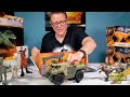 Jurassic World Dominion Official Movie Trailer Dinosaur Toy Action Figures AdventureFun! (2022)