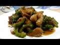 Pork Ampalaya with Oyster Sauce