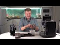 Technology for making espresso in The DeLonghi carob coffee maker at home