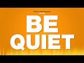 Be Quiet - Male Voice Speaks Vocal SFX Voice SFX