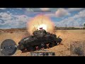 War Thunder Sherman shoots down BF 109E