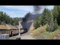 MRL helpers smoke it up at Blossburg tunnel on Mullan Pass - Sept. 2023