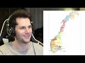 American Reacts to Norway's 15 Counties