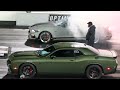 Mustang Mach1 vs Redeye Hellcat Challenger - drag racing