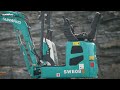 Meet the Sunward SWE 08B mini excavator