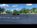 Camaro ZL1 slides w/ amazing sounds *empty parking lot*