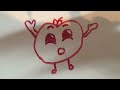 Draw a Kawaii APPLE with mollie