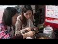 Amazing! Spicy braised back ribs made by a kind and funny brother. / Korean street food