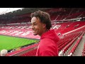 Joshua Zirkzee's First Time At Old Trafford & Meeting Ten Hag 🔴🎥