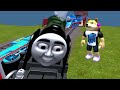 Kids Toys Play ROBLOX Simulator with Thomas the Train