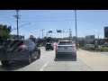 Baltimore People Train Crossing , called Light Rail in Timmonum MD