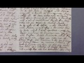 Lady Amabel letter
