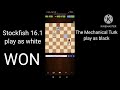 Chess Battle: Stockfish 16.1 vs The Mechanical Turk