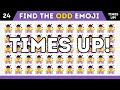 Find the Odd Emoji 👹 | Test Your Eyes | Emoji Challenges