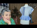 Sewing clothing with men's shirts (using fabric scraps)