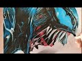 Drawing Venom (Tom Hardy) - timelapse | DeeZard Art