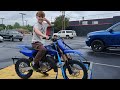 Picking Up Brand New 2022 Yamaha YZ65 For My Son